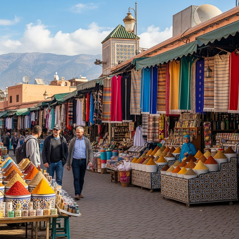 Maroc Souk Market in Marrakesh | Vibrant Textiles & Spices Maroc Souk Market in Marrakesh | Vibrant Textiles & Spices