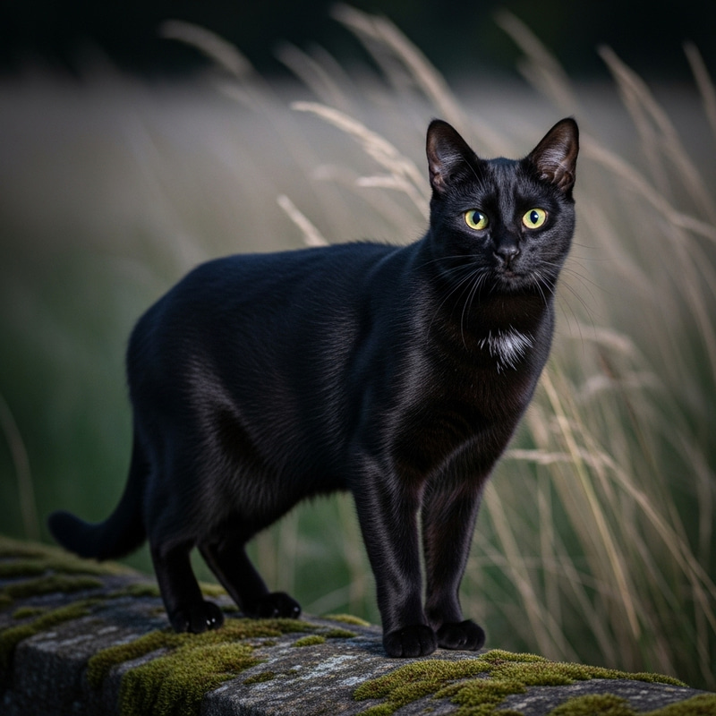 Black Cat Image: Elegance and Mystery Captured