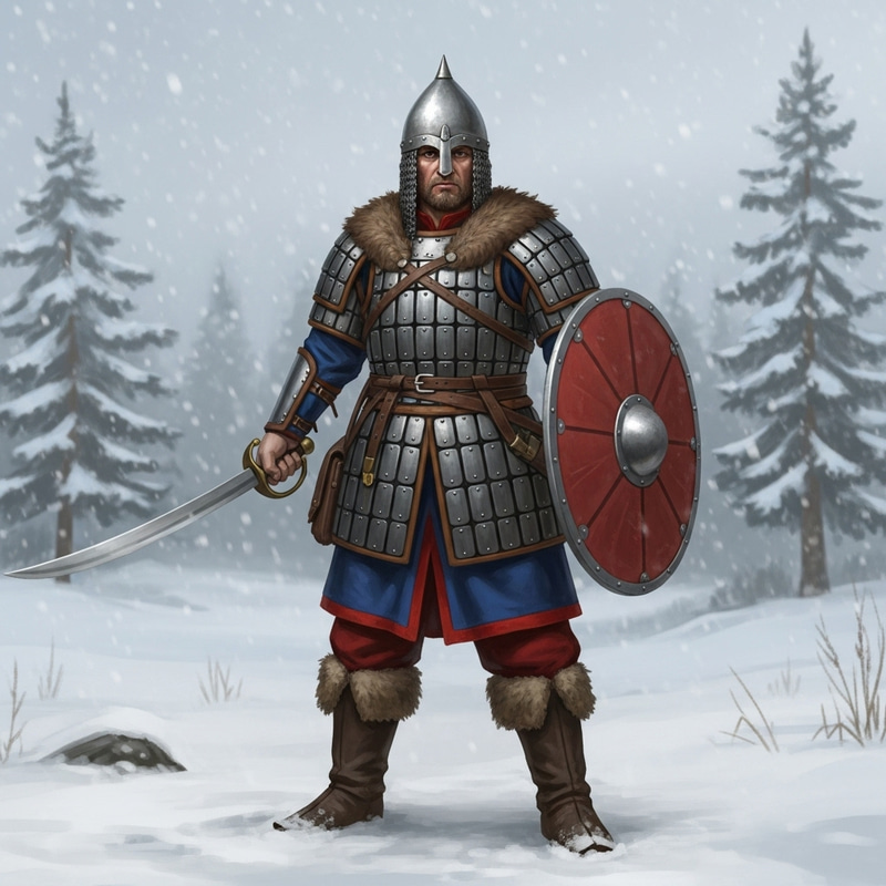 Russian Warrior: Embodying the Spirit of Valor Russian Warrior: Embodying the Spirit of Valor