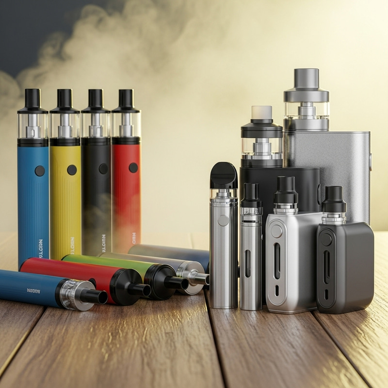 Assorted Disposable Electronic Cigarettes & Pod Systems