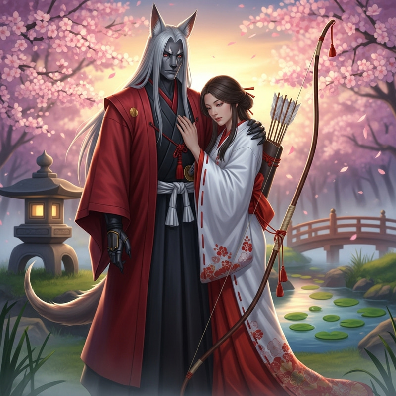 Inuyasha and Kikyo: Mysterious Samurai and Priestess Connection Inuyasha and Kikyo: Mysterious Samurai and Priestess Connection