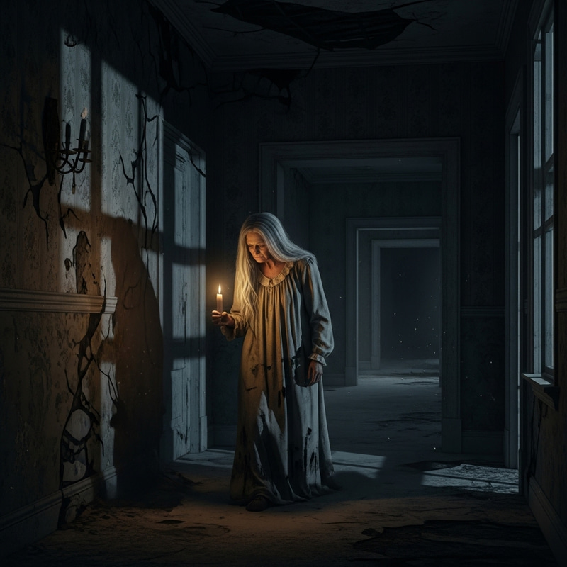 Spooky Granny in Haunted Mansion Spooky Granny in Haunted Mansion