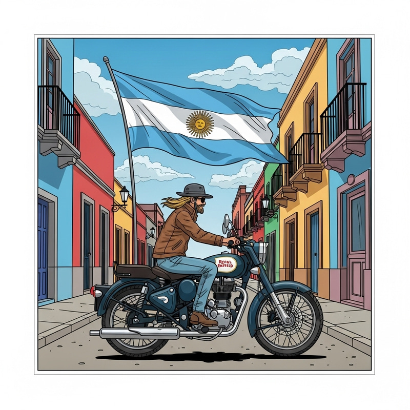 Exploring Salta: Argentinean On Royal Enfield Classic 350 - Urban Motorcycling Thrills Exploring Salta: Argentinean On Royal Enfield Classic 350 - Urban Motorcycling Thrills