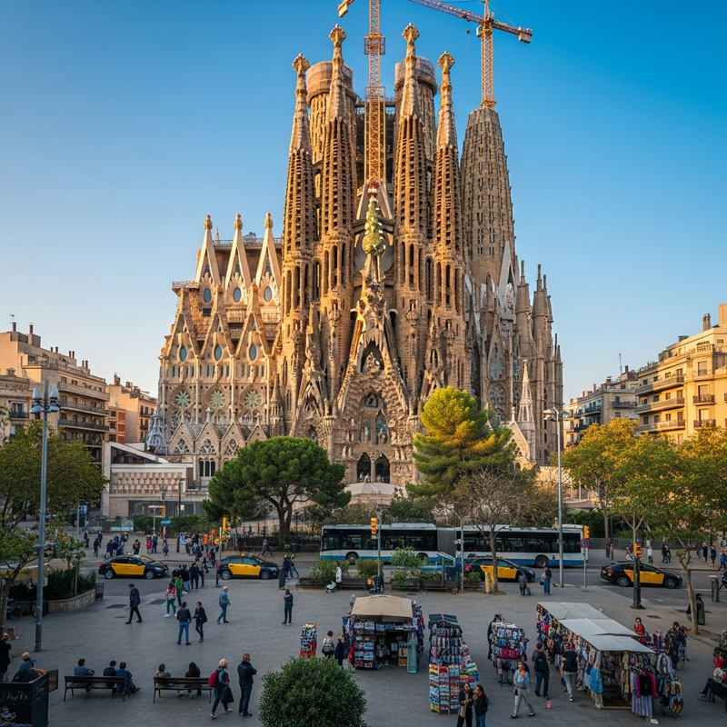 Breathtaking Sagrada Familia Architecture in Barcelona Breathtaking Sagrada Familia Architecture in Barcelona
