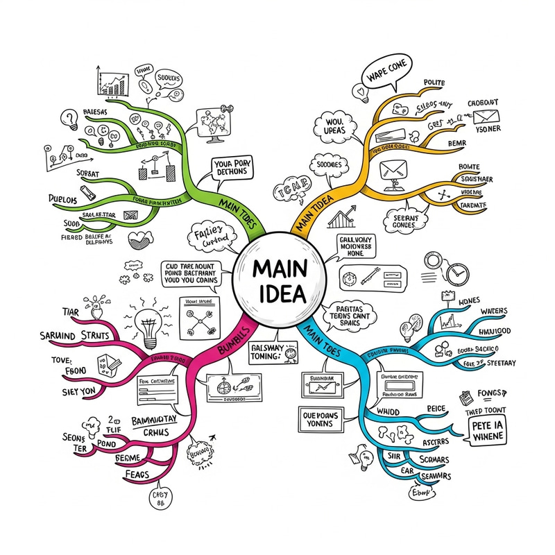 Creative Mind Map: Visualize Ideas & Concepts Creative Mind Map: Visualize Ideas & Concepts
