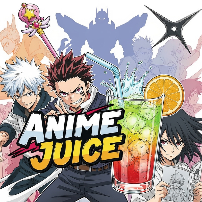 Artistic Anime Characters & Refreshing Juice | Anime Juice Artistic Anime Characters & Refreshing Juice | Anime Juice