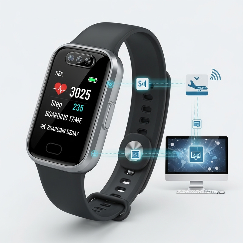 Smart Band Network for Efficient Airplane Boarding Smart Band Network for Efficient Airplane Boarding