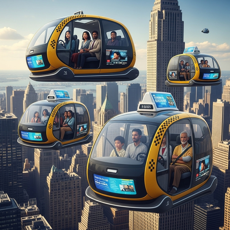 Futuristic Taxis: Innovating the Future of Transportation