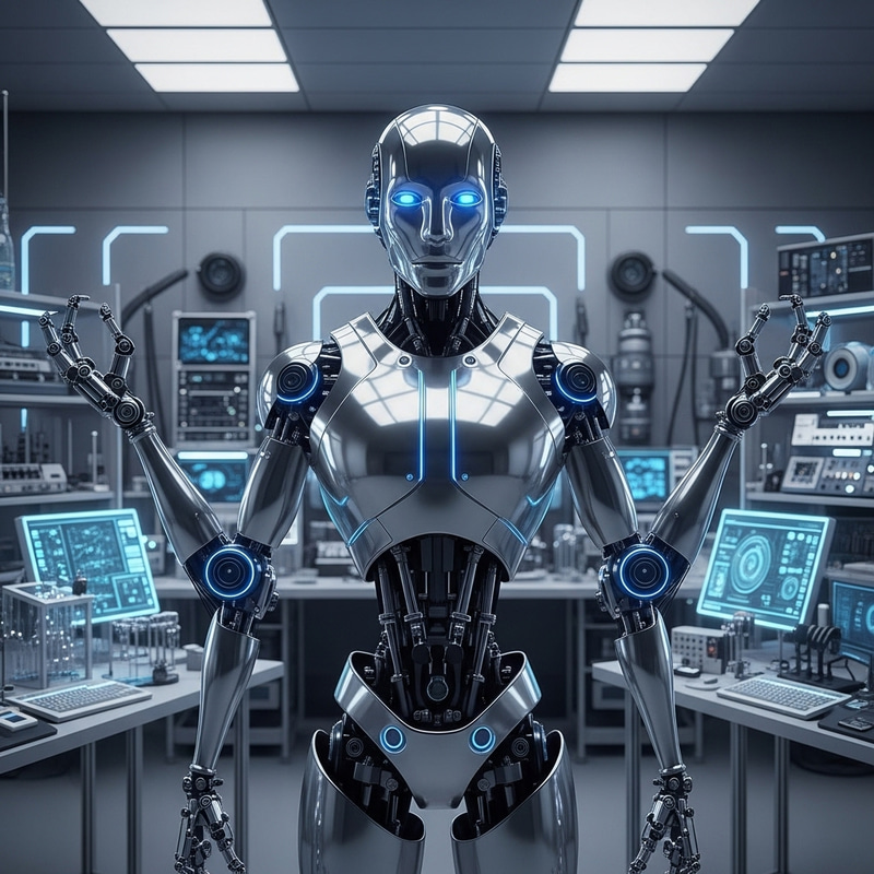 Robot Ejderya: Futuristic & Sleek Design Robot Ejderya: Futuristic & Sleek Design