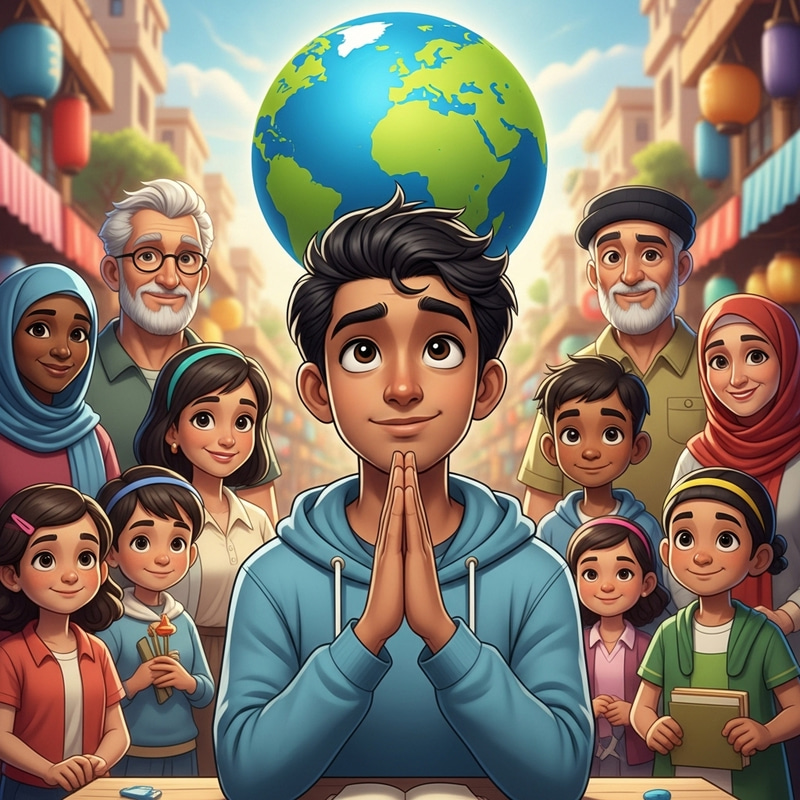 Visionary Scholar 'Father of the World' and Family: Global Unity