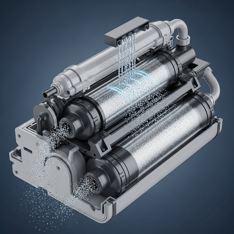 Advanced Water Filter System for Small Particle Removal Advanced Water Filter System for Small Particle Removal