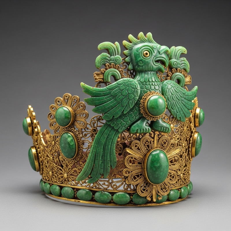 Ancient Mayan Crown of Guatemala