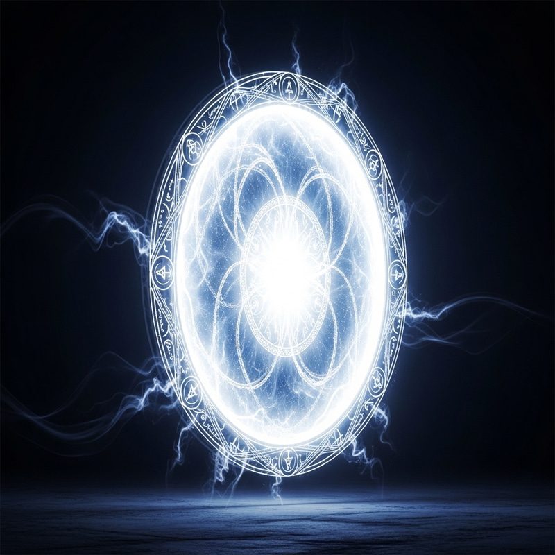 Mystical Portal with Glowing Light - Explore Ancient Magic Mystical Portal with Glowing Light - Explore Ancient Magic
