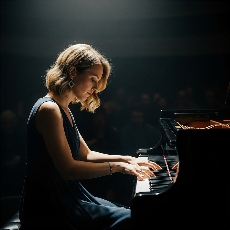 Olivia Altair | Talented Pianist in Elegant Formal Attire Olivia Altair | Talented Pianist in Elegant Formal Attire