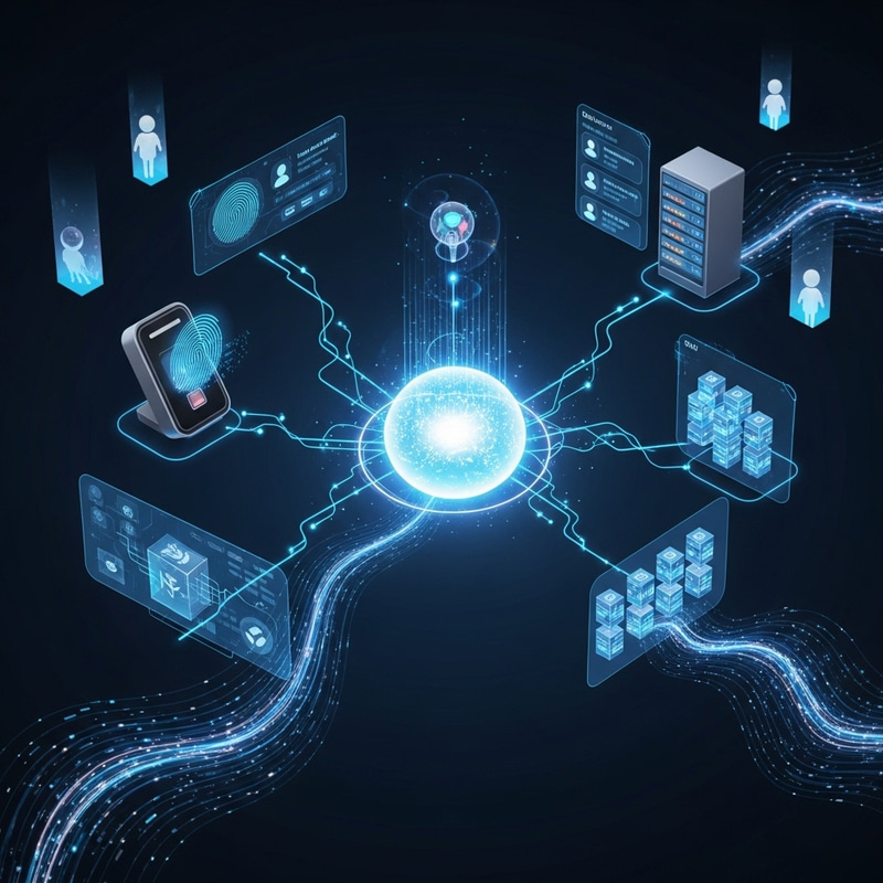 Seamless Integration of Digital Elements for IAM Efficiency | Futuristic Technology