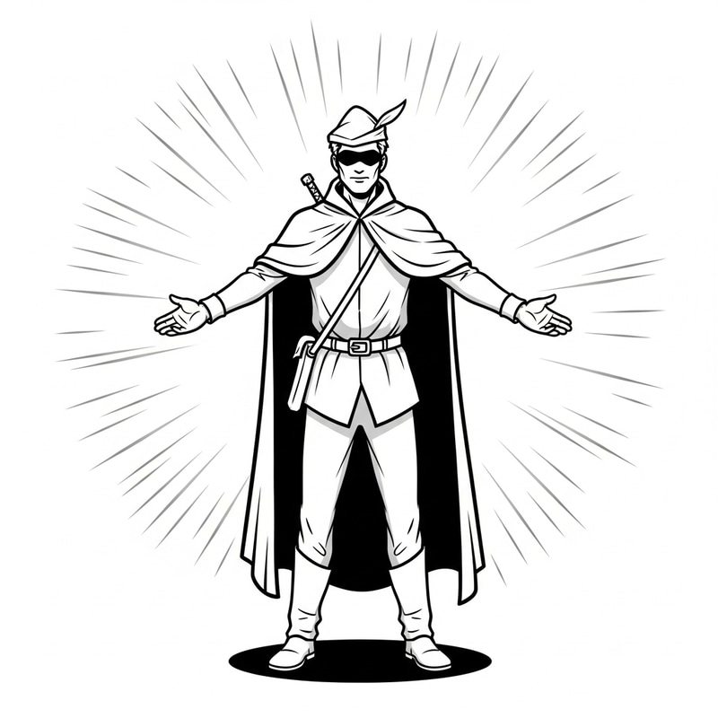 Modern Robin Hood: Enchanting Dream Maker Bringing Possibilities Modern Robin Hood: Enchanting Dream Maker Bringing Possibilities