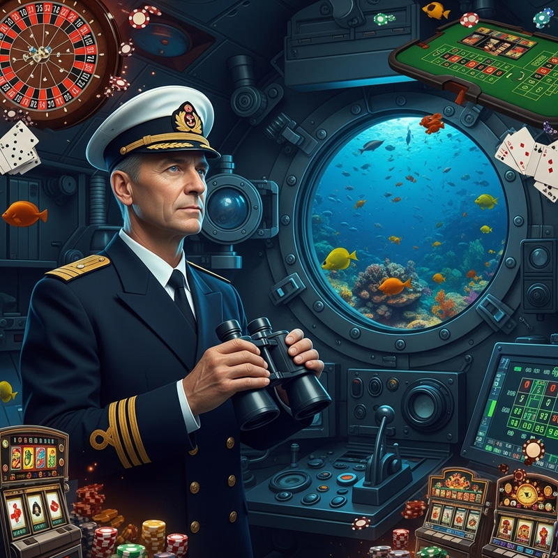 Submarine Skipper Casino Adventure | Underwater Gaming Experience Submarine Skipper Casino Adventure | Underwater Gaming Experience