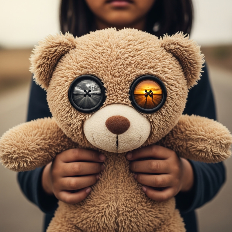 Teddy Bear’s Journey: A Refugee’s Heartfelt Story Teddy Bear’s Journey: A Refugee’s Heartfelt Story