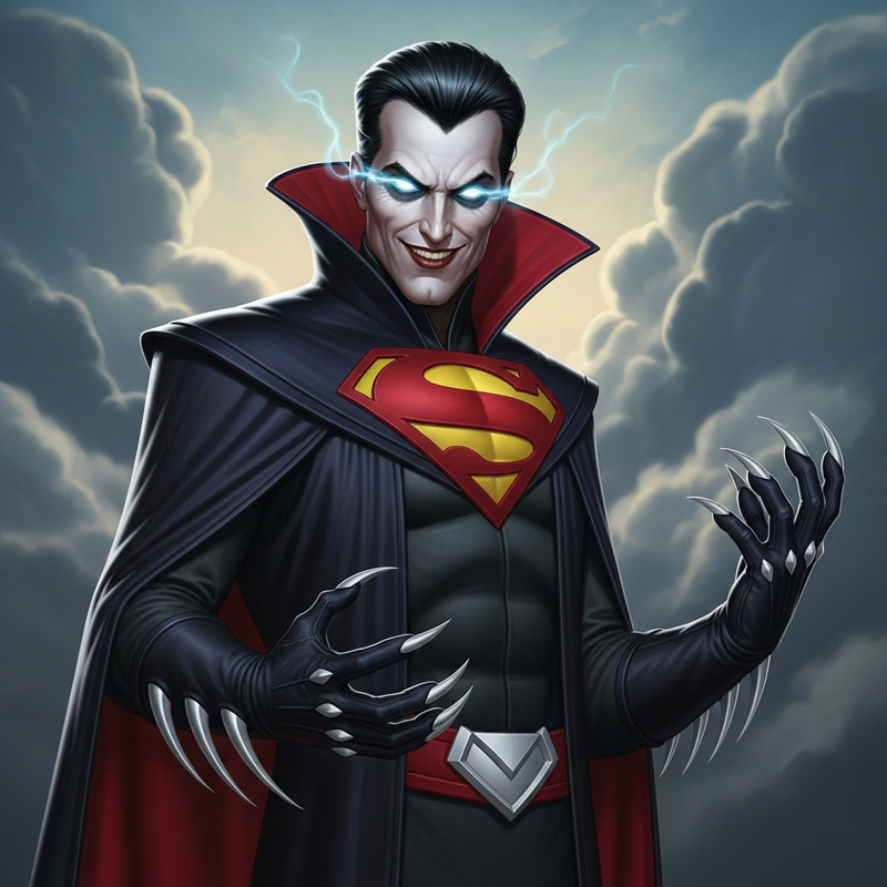 Malevolent Supervillain with Malevolent Powers