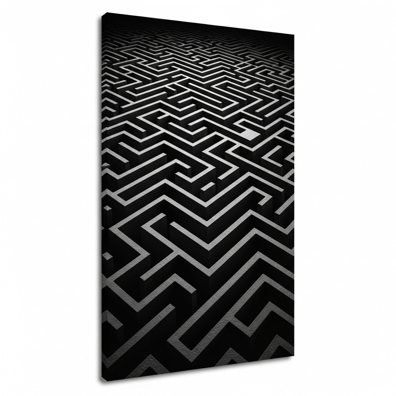 Monochrome Labyrinth Impressions | Zeiss Studio Portrait Details