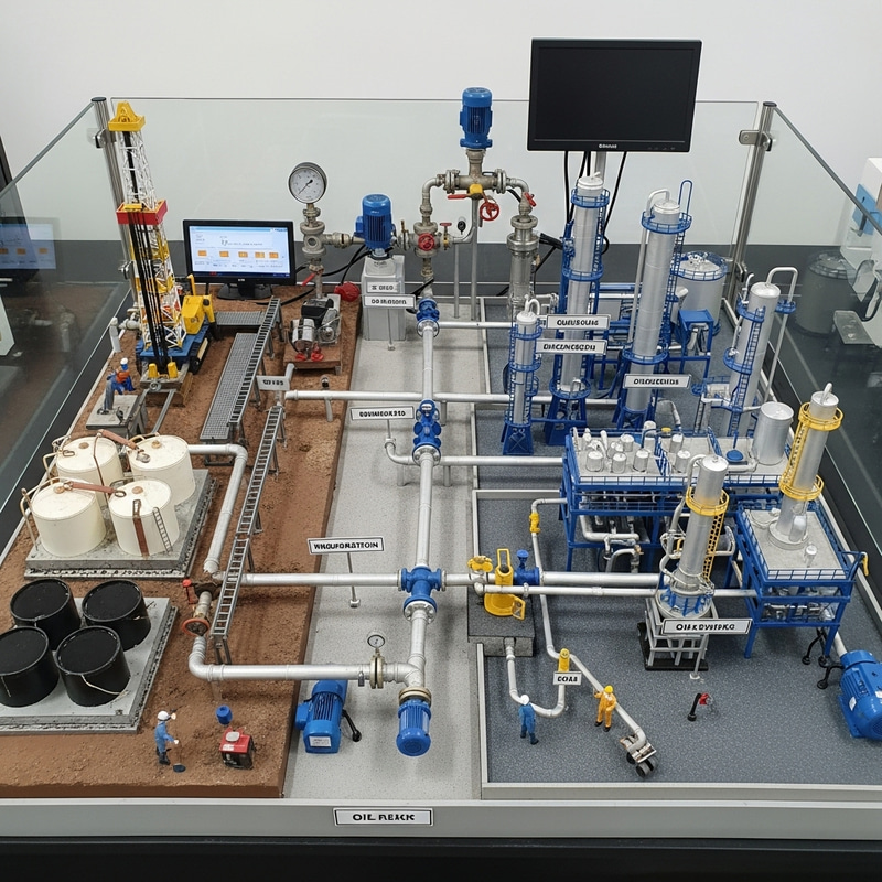 Crude Oil Exploitation Lab Simulation Device Crude Oil Exploitation Lab Simulation Device