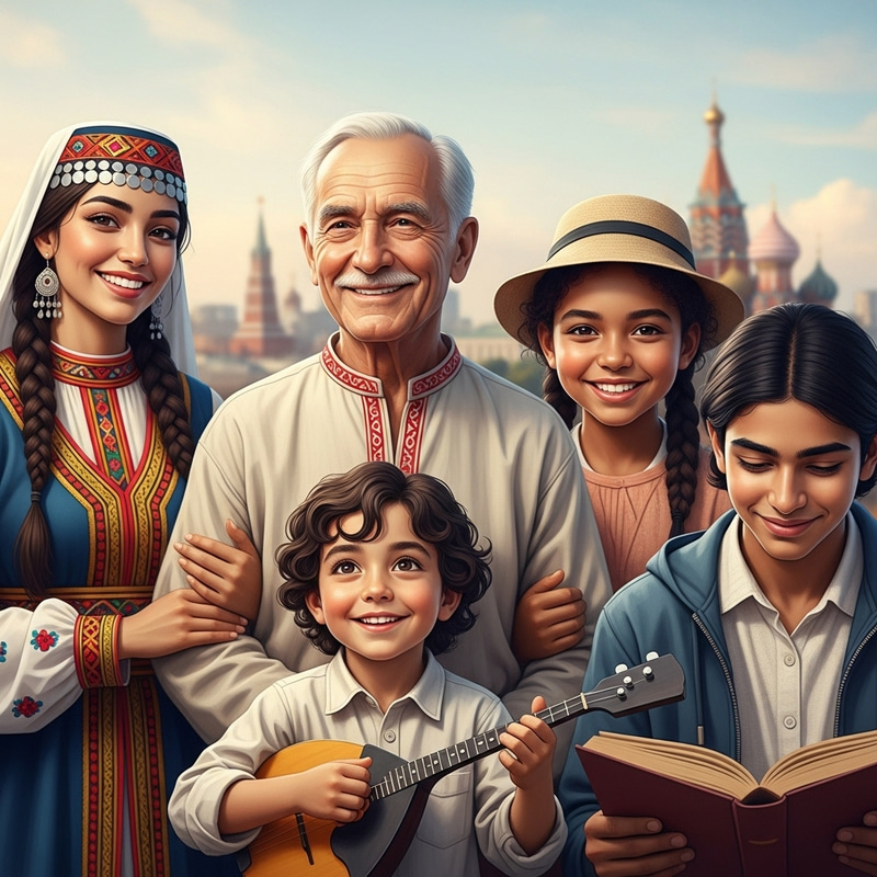 Multinational Faces of Russia: Heartening Unity, Diversity, Harmony Multinational Faces of Russia: Heartening Unity, Diversity, Harmony