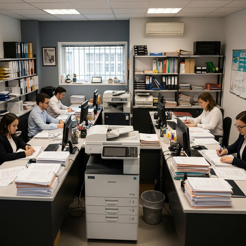 Unmotivated Accounting Department: Chaotic Office Setup Unmotivated Accounting Department: Chaotic Office Setup