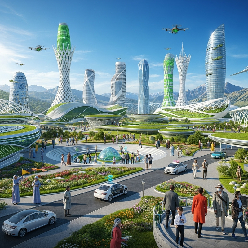 Futuristic Kazakhstan: A Glimpse into 5 Years Ahead Futuristic Kazakhstan: A Glimpse into 5 Years Ahead