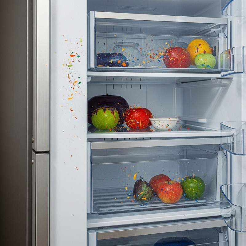 Appliance Detail Abstract Art: Vibrant Creations & Patterns