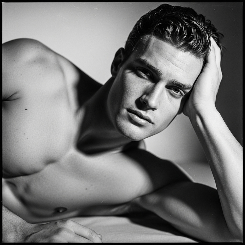 Sensual Black and White Photography | Captivating Vintage Intimacy