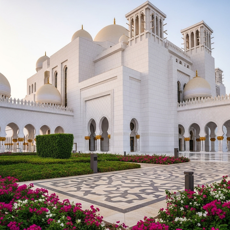 Embassy of Saudi Arabia: Grand White Exteriors and Regal Architecture Embassy of Saudi Arabia: Grand White Exteriors and Regal Architecture