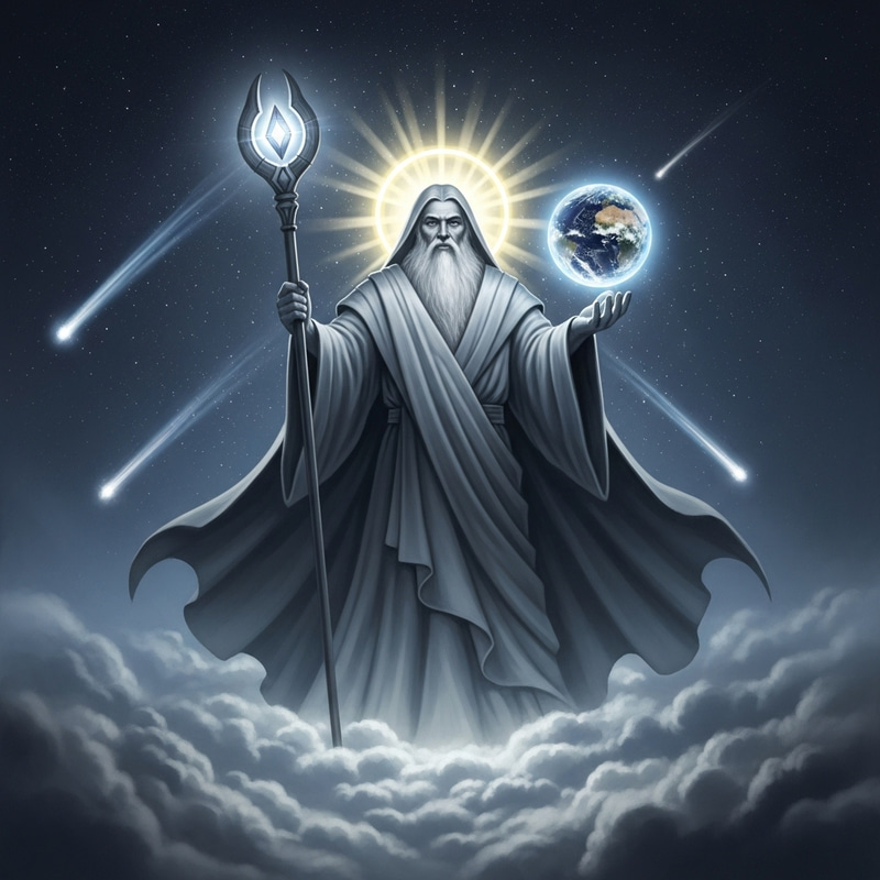 A Majestic God Above the Clouds A Majestic God Above the Clouds