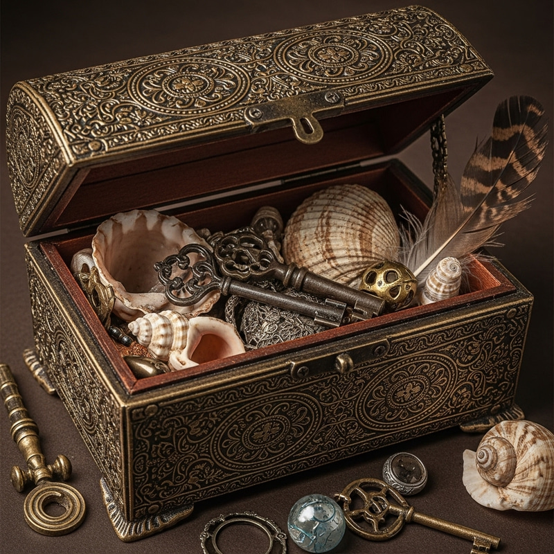Imaginary Box of Enigmatic Objects - Discover Intriguing Treasures