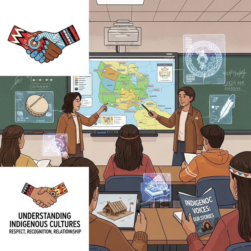 Cultural Sensitivity Through Indigenous Student Illustrations