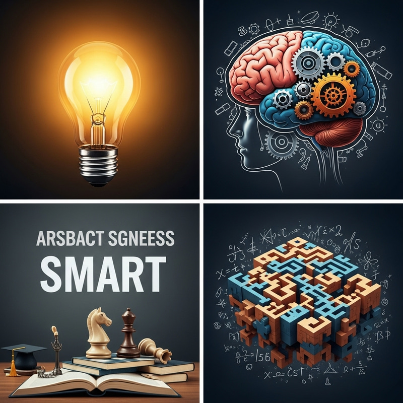 Smartness Visualized: A Vibrant Dive into Intellectual Brilliance
