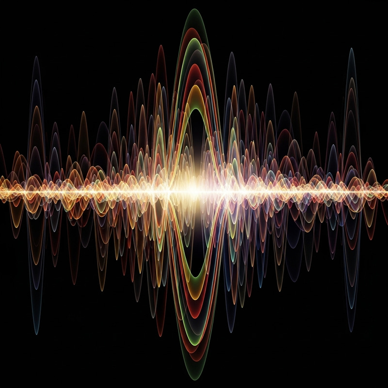 Abstract Tinnitus Visuals: Inner Soundwaves Intrigue Abstract Tinnitus Visuals: Inner Soundwaves Intrigue