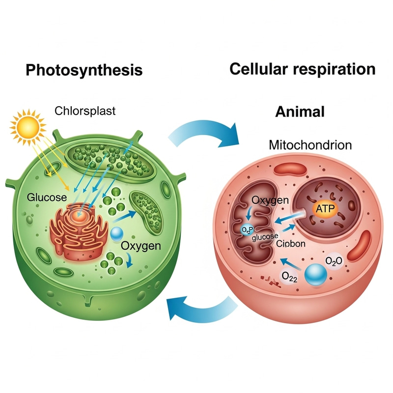 Understanding Cellular Respiration & Photosynthesis Connection in Cells Understanding Cellular Respiration & Photosynthesis Connection in Cells