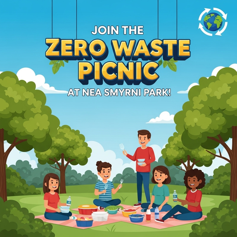 Zero Waste Picnic at Nea Smyrni Municipality Park