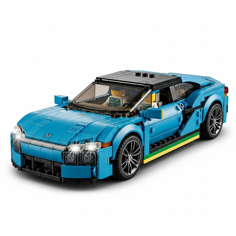 Exquisite Lixiang L7 LEGO Car Replica | Futuristic Design Exquisite Lixiang L7 LEGO Car Replica | Futuristic Design