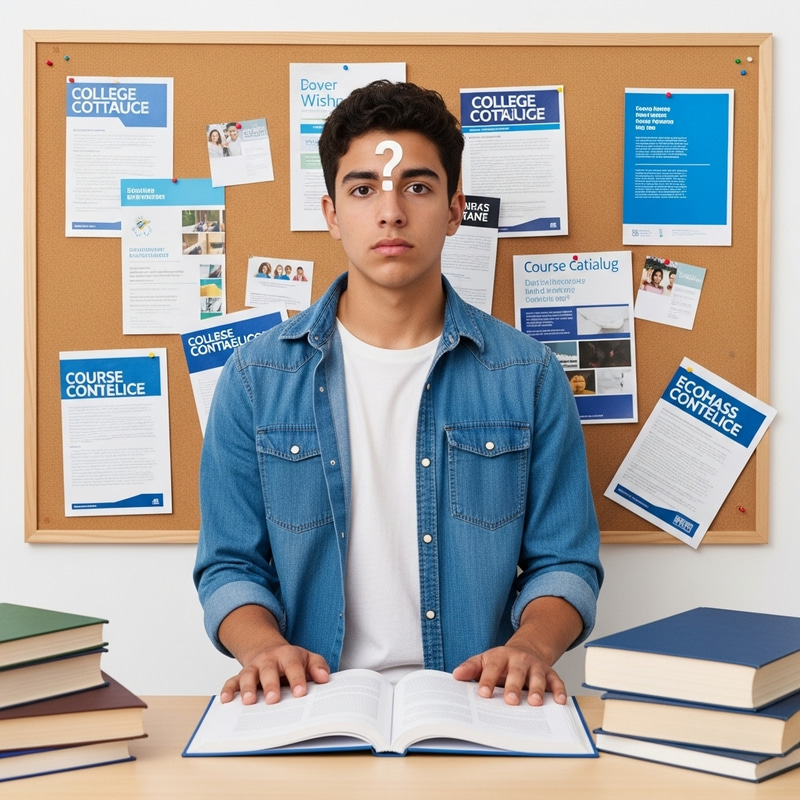 Confused Hispanic Teen: What to Study Next? Confused Hispanic Teen: What to Study Next?