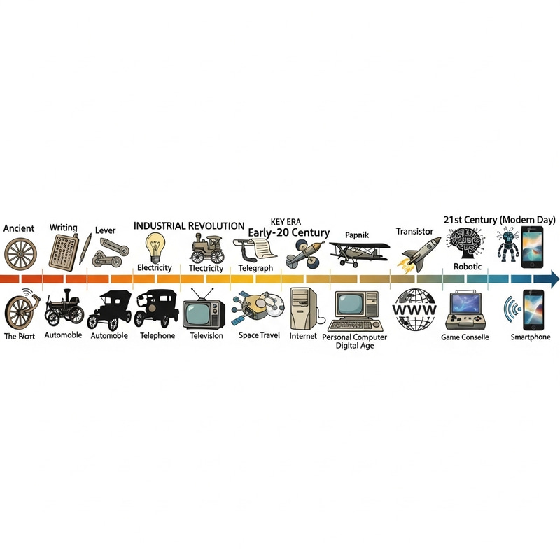 Timeline of Technology: Historical Milestones & Gadgets Timeline of Technology: Historical Milestones & Gadgets
