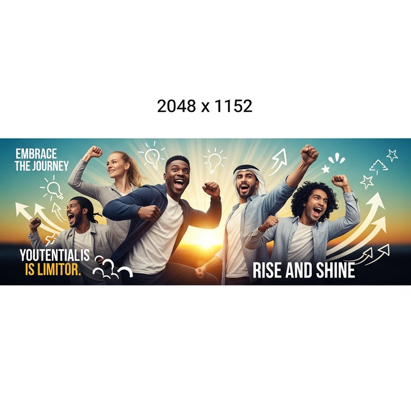 Inspirational Motivation Banner for YouTube Channel Inspirational Motivation Banner for YouTube Channel