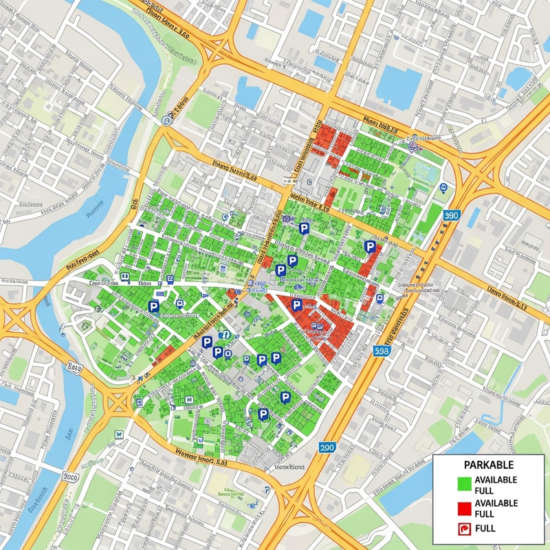 City Parking Map: Find Ideal Spots & Navigational Points City Parking Map: Find Ideal Spots & Navigational Points