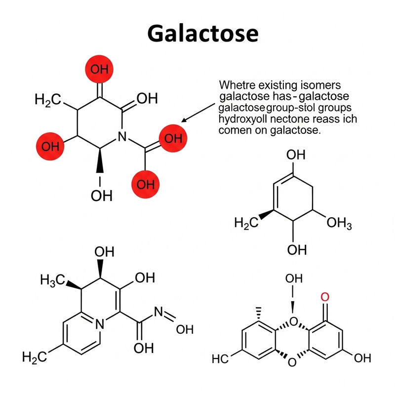 Galactose Molecular Structure & Isomers: Explained in Detail