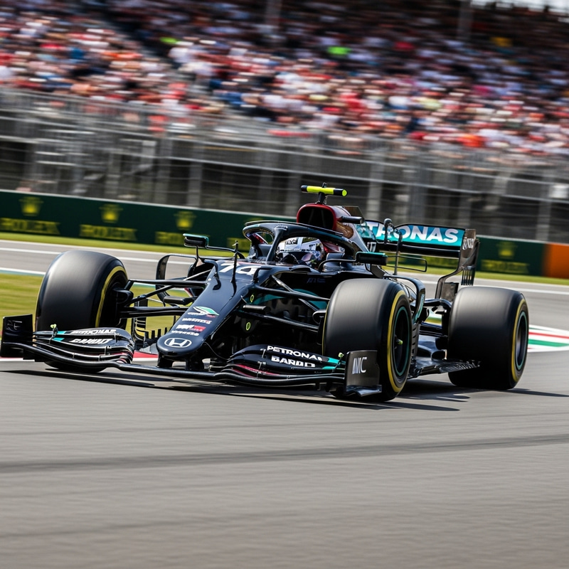 Dynamic Formula One Car Racing at Breakneck Speed