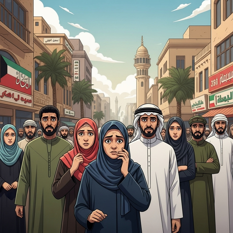 Kuwaiti Citizens - United Against External Threats | City Scene