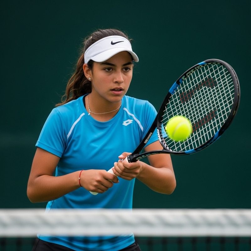 Determined 10-Year-Old Female Tennis Prodigy | Dream: World's #1 Player