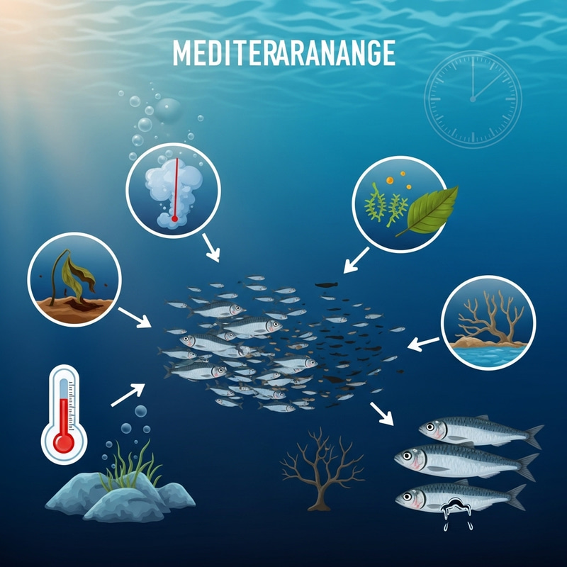 Climate Change's Impact on Sardine Scarcity in the Mediterranean Climate Change's Impact on Sardine Scarcity in the Mediterranean