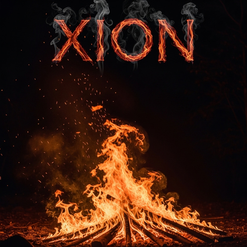 Dramatic Roaring Fire at Night | XION Dramatic Roaring Fire at Night | XION