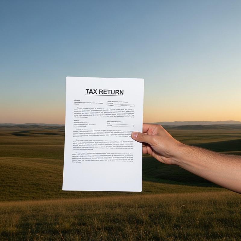 Tax Return in Kazakhstan: A Tranquil Financial Reflection